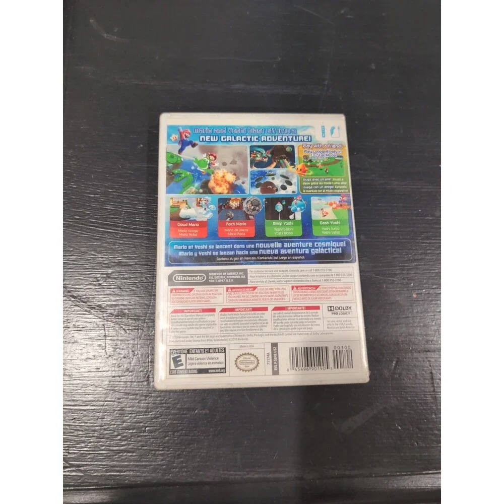 Super Mario Galaxy 2 Video Game (Nintendo Wii) Untested no manual